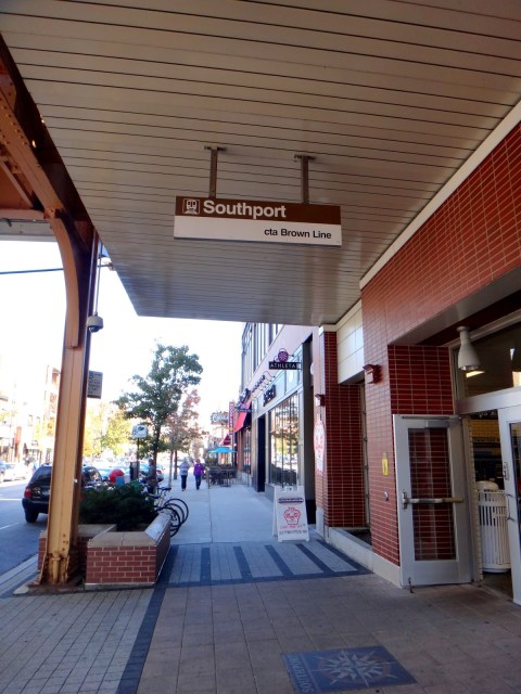 Southport CTA Entrance
