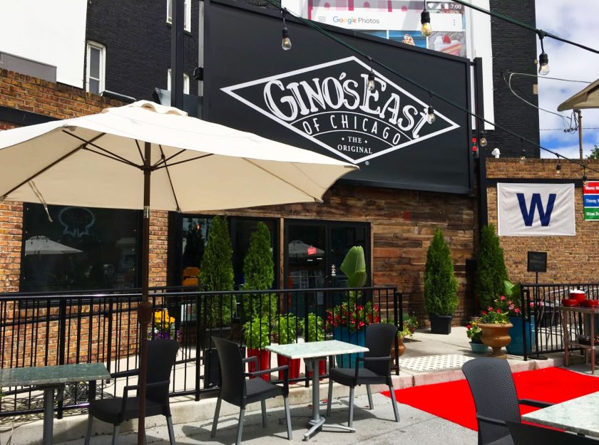 Gino's East Lakeview - Best Pizza In Lakeview - Pizza Delivery and Dog  Friendly Outdoor Patio — Gino's East