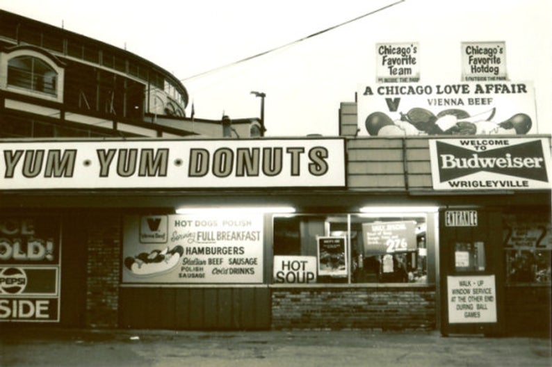 TBT – Wrigley Field’s Yum Yum&nbsp;Donuts