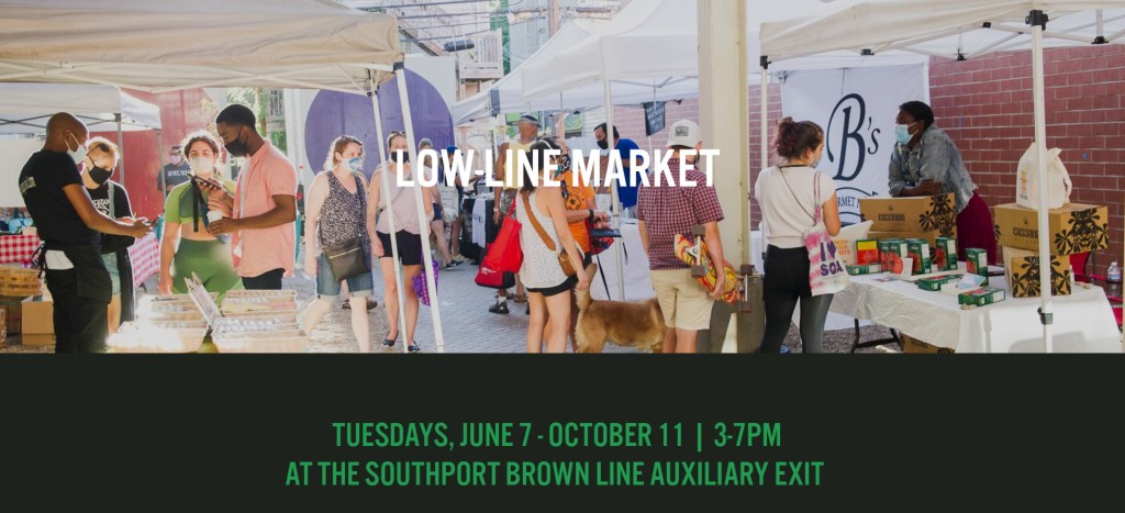 Vendor applications now open for Southport's weekly Low-Line Market. 
