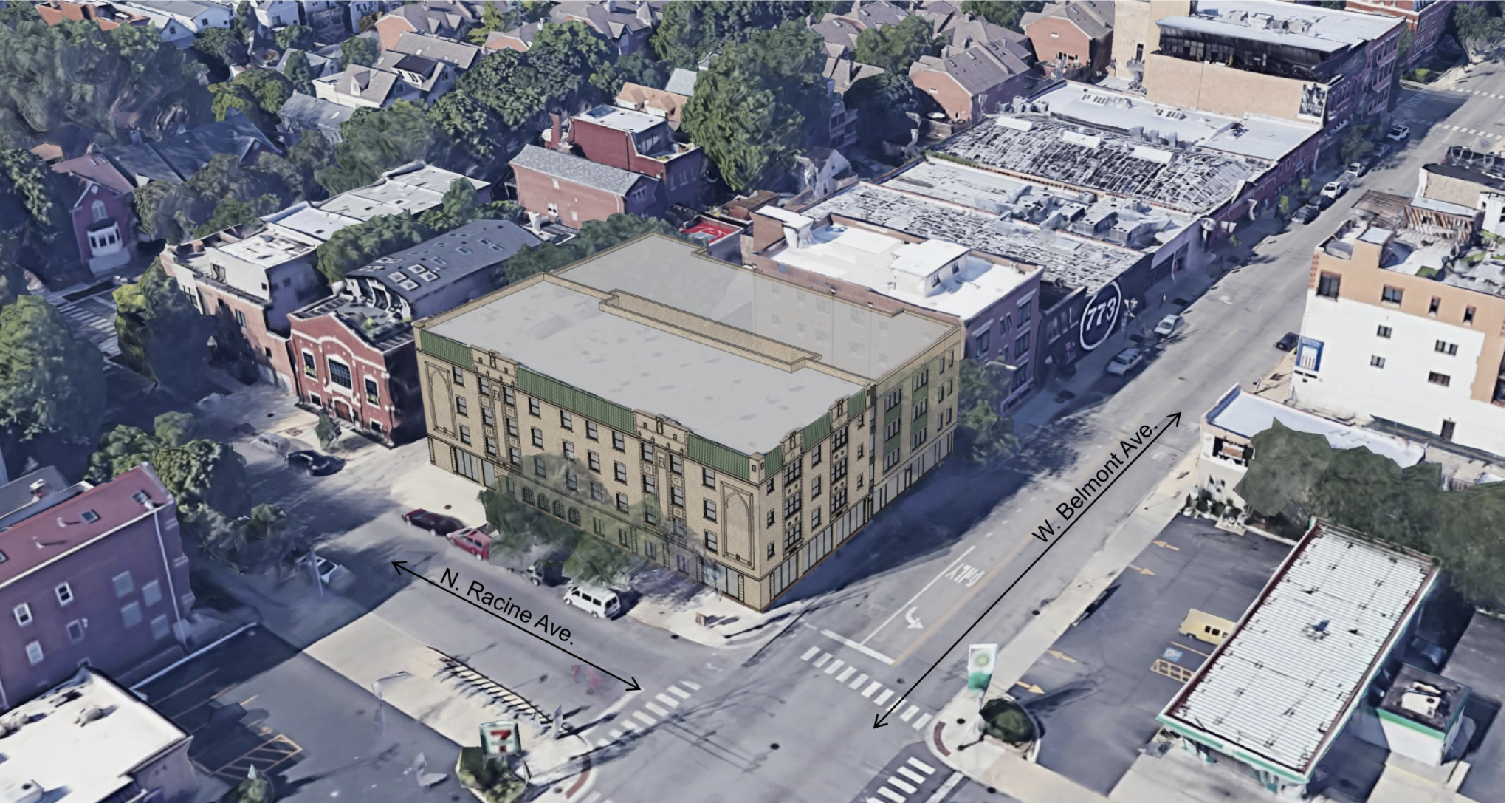 Partial Funds Designated for Redevelopment Initiative at 3150 N. Racine  Avenue – Southport Corridor News and Events – Chicago, Illinois