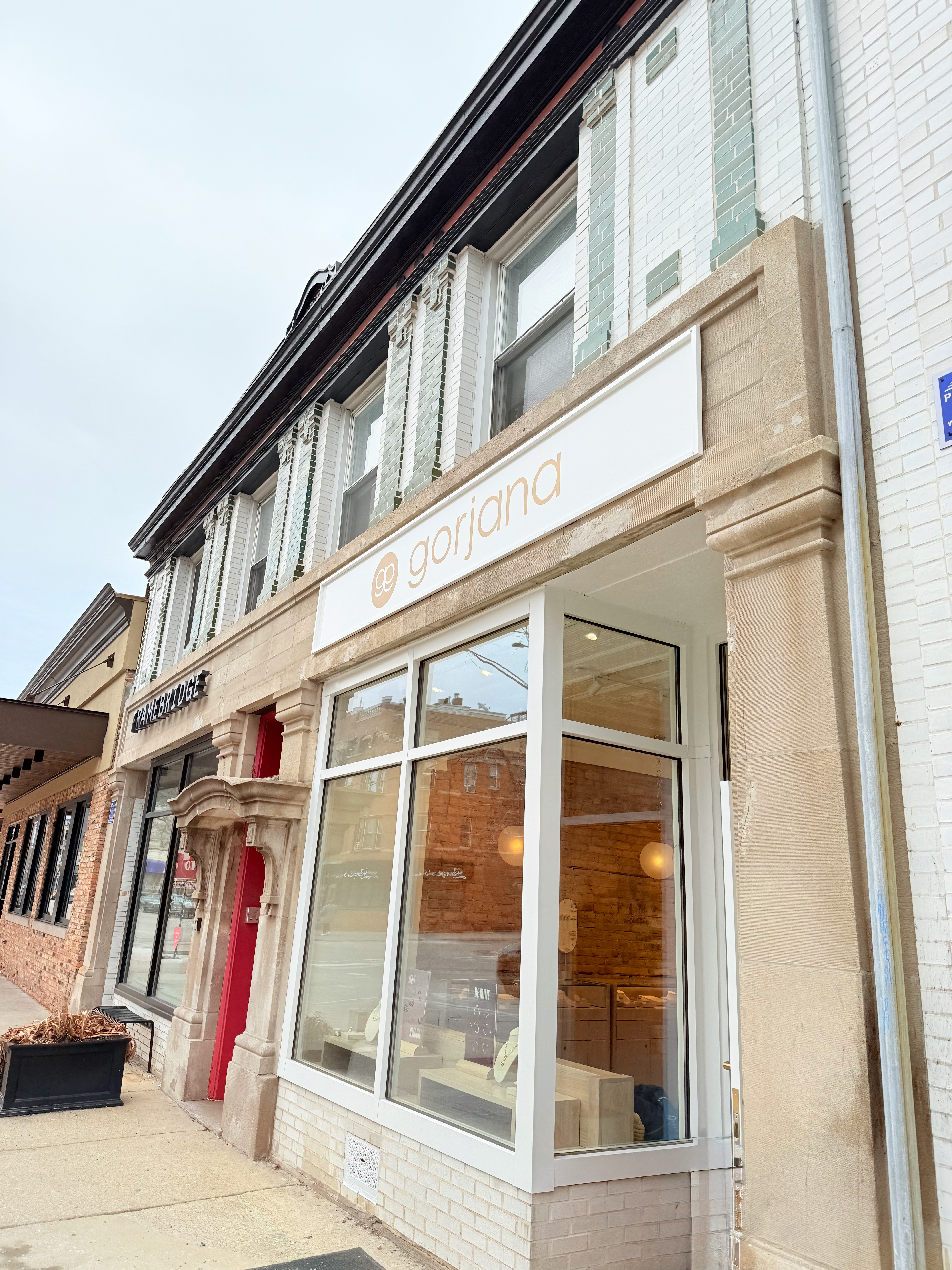 Gorjana is set to open on February 7, taking over the space previously occupied by U.S. Apothecary on Southport